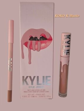 Kylie Jenner Matte Liquid Lipstick & Liner In KOKO K #300 .10oz & .038oz